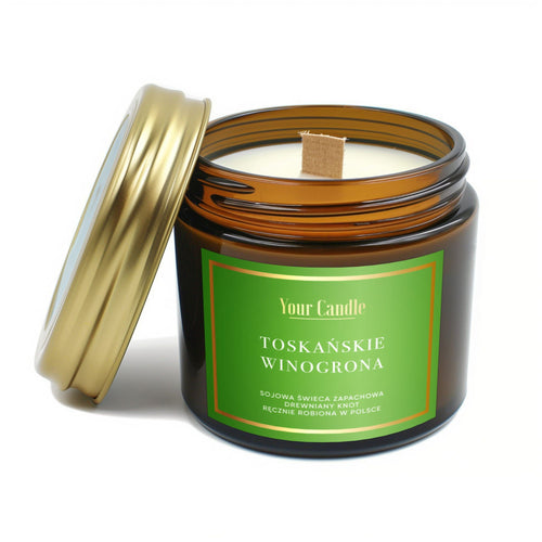 Your Candle Świeca zapachowa sojowa Toskańskie Winogrona-120ml