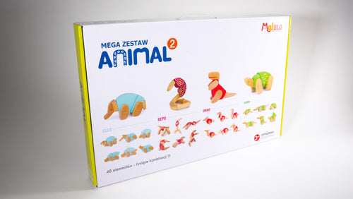 MalBlo Eco Mega zestaw ANIMAL2