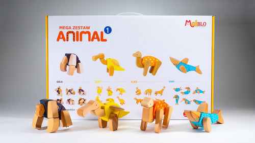 MalBlo Eco Mega zestaw ANIMAL1