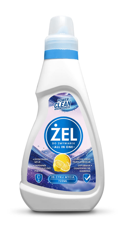 Power Clean żel do zmywarek 720ml
