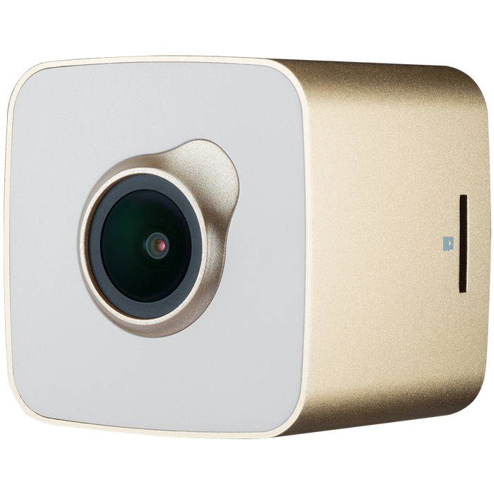 PRESTIGIO Wideorejestrator RoadRunner CUBE, FHD, WiFi, Złoto Biały