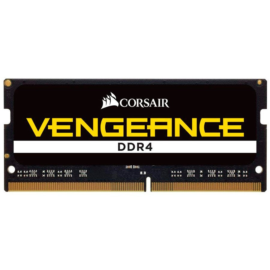 CORSAIR DDR4, 2400MHz 16GB 1x260 SODIMM, 16-16-16-39, Black PCB, 1.2V