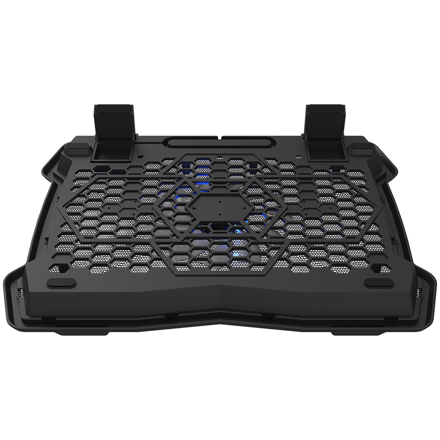 CANYON Podstawka chłodząca NS02 Wentylator 2USB LED Czarna
