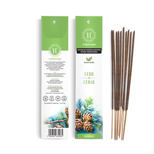 Your Candle NATURALNE KADZIDŁA INDYJSKIE CEDR 10SZT.(16g)