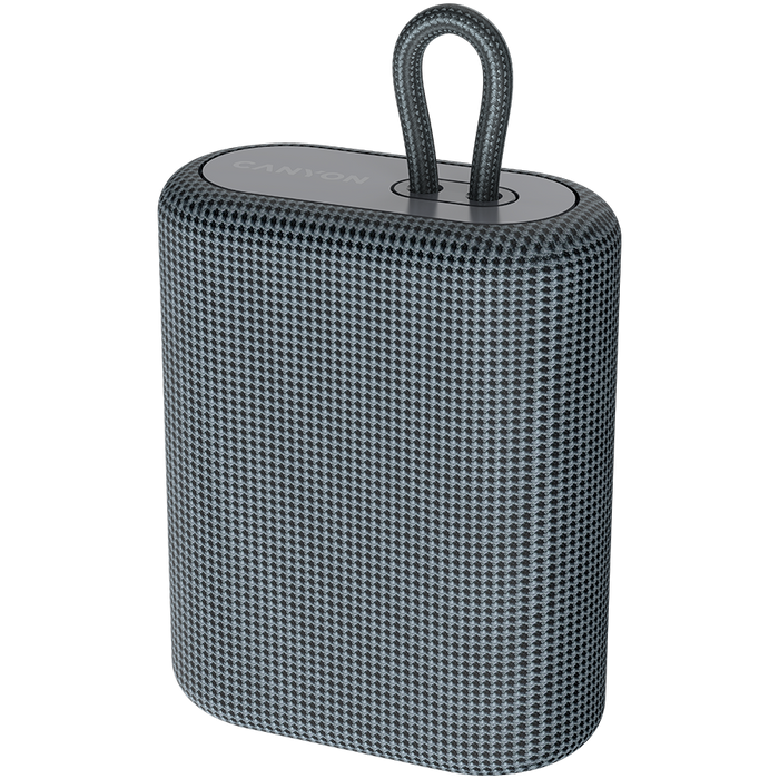 CANYON Głośnik Bluetooth BSP-4 5W Radio FM Szary