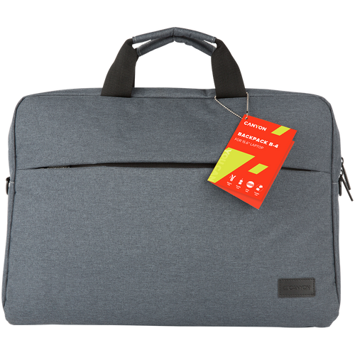 CANYON Torba na laptopa B-4 Biznesowa 15.6'' Szara