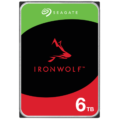 SEAGATE IronWolf (3.5'', 6TB, SATA III, 5400 obr./min)