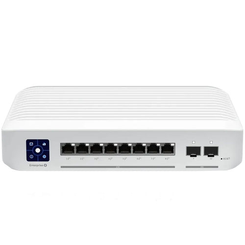 UBIQUITI UniFi Switch Enterprise Layer 3, 8 port, (8) 2.5GbE, PoE+, (2) 10G SFP+, 120W