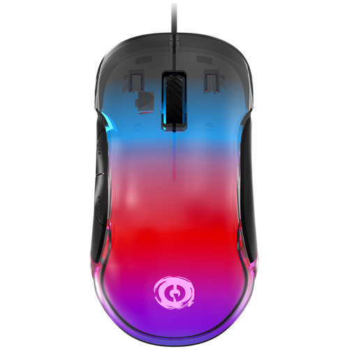 CANYON Mysz gamingowa Braver GM-728 LED 7 Przyc. Przew. Czarna
