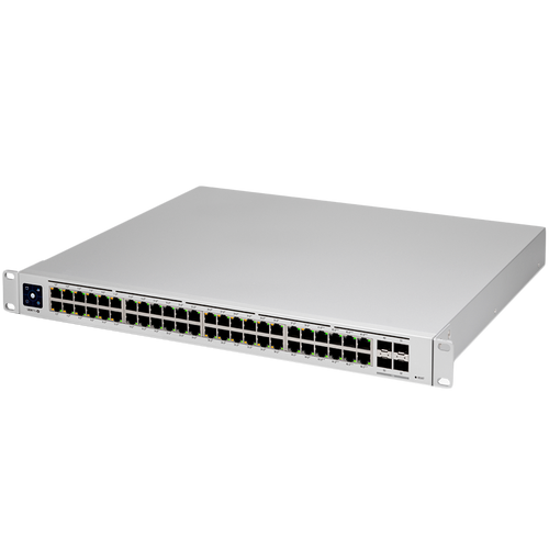 UBIQUITI UniFi Switch, 48 port, Layer 3, (48) GbE, (4) 10G SFP+