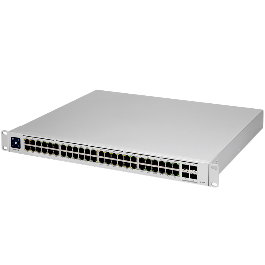 UBIQUITI UniFi Switch, 48 port, Layer 3, (48) GbE, (4) 10G SFP+