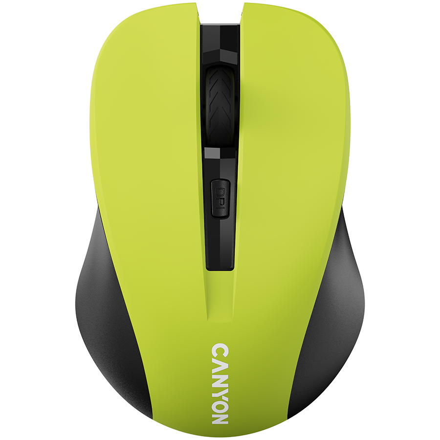 CANYON Mysz bezprzewodowa MW-1 Żółta