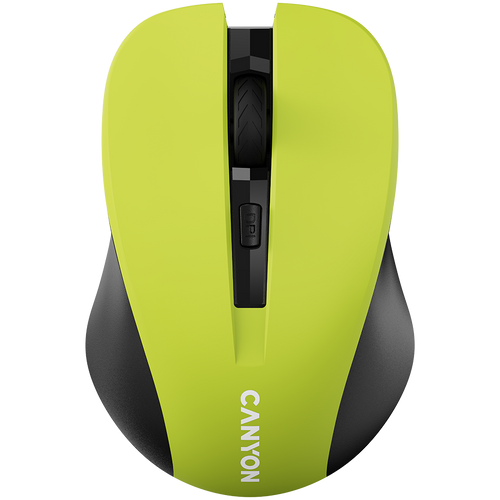CANYON Mysz bezprzewodowa MW-1 Żółta