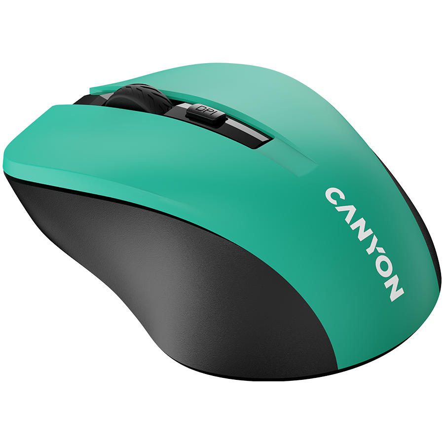 CANYON Mysz bezprzewodowa MW-1 Zielona