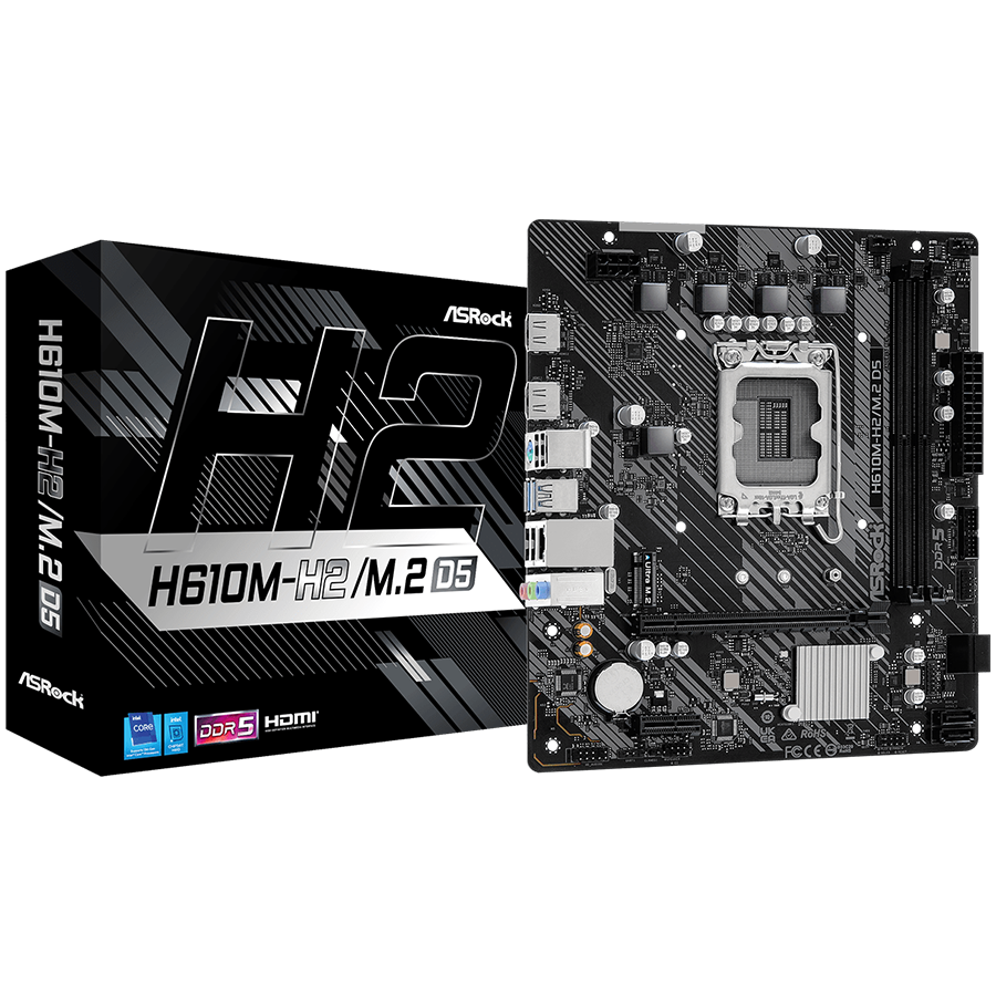 ASROCK H610M-H2/M.2 D5 mATX LGA1700 DDR4