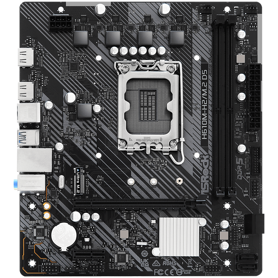 ASROCK H610M-H2/M.2 D5 mATX LGA1700 DDR4
