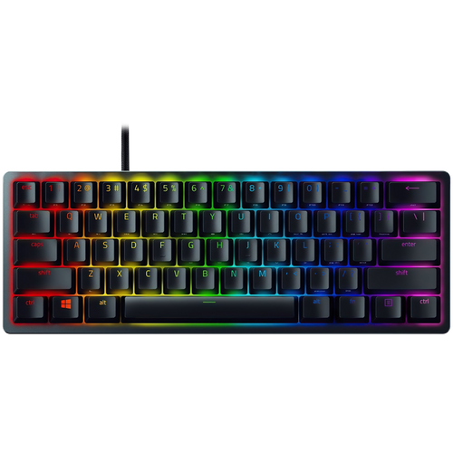 RAZER Klawiatura Gamingowa Przewodowa Huntsman Mini Clicky Optical, Czarna, układ US