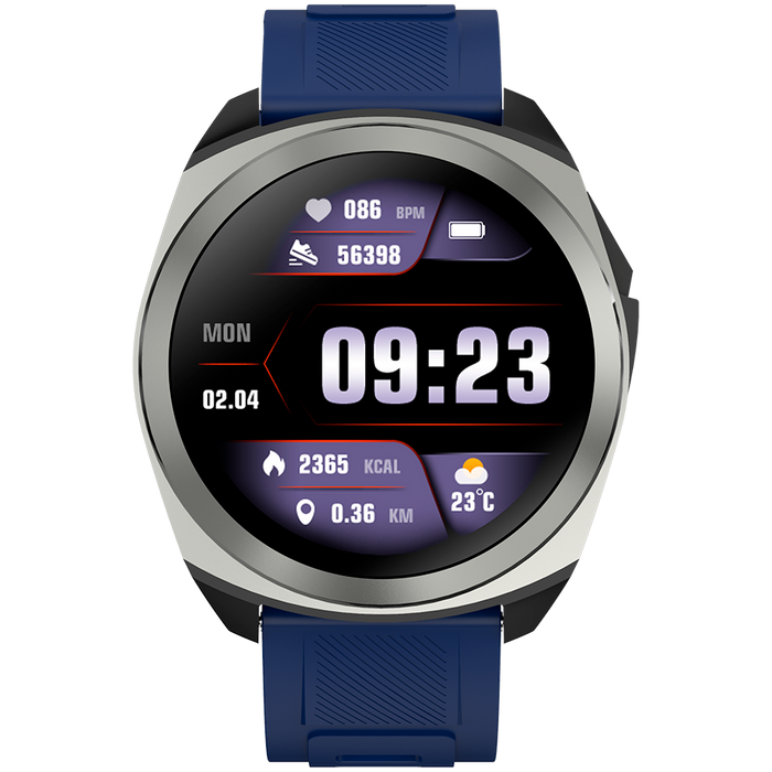 CANYON Smartwatch Maveric SW-83 GPS Srebrno - Niebieski