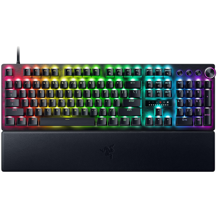 RAZER Klawiatura Gamingowa Przewodowa Huntsman V3 Pro, układ US