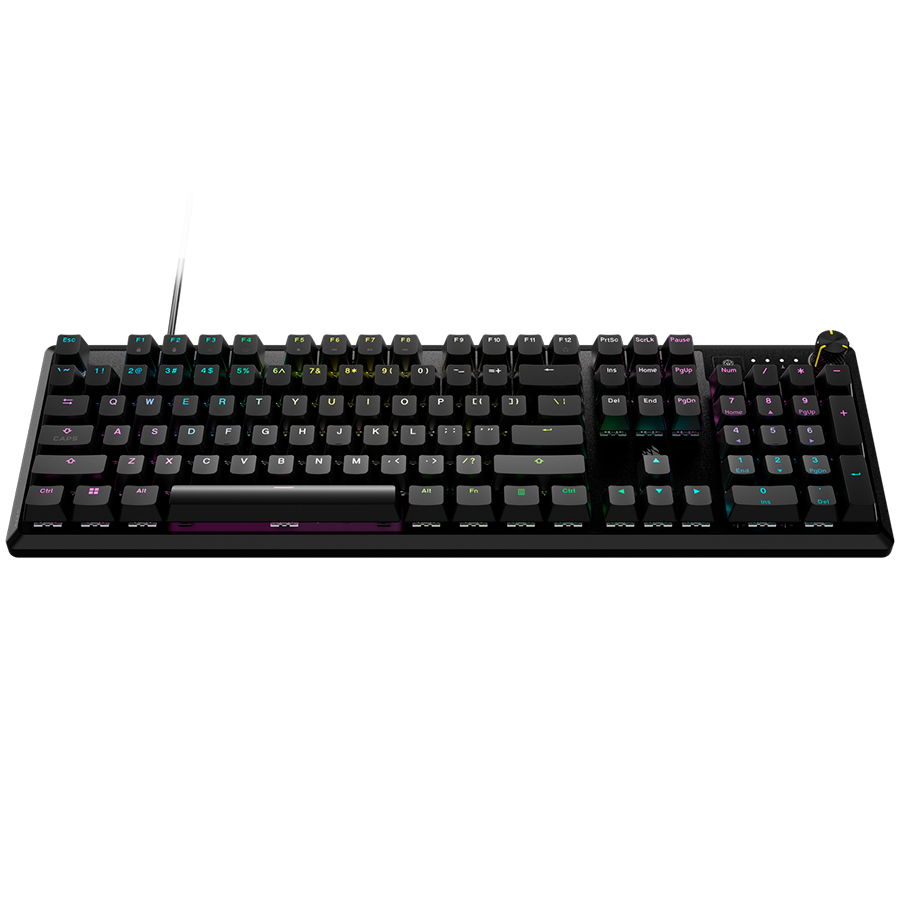 CORSAIR K70 CORE RGB Mechanical Black, Backlit RGB LED, MLX Red linear switches