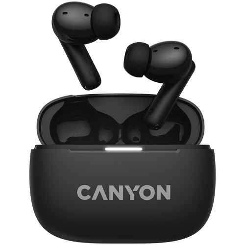CANYON Słuchawki dokanałowe OnGo 10 ANC i ENC Czarne