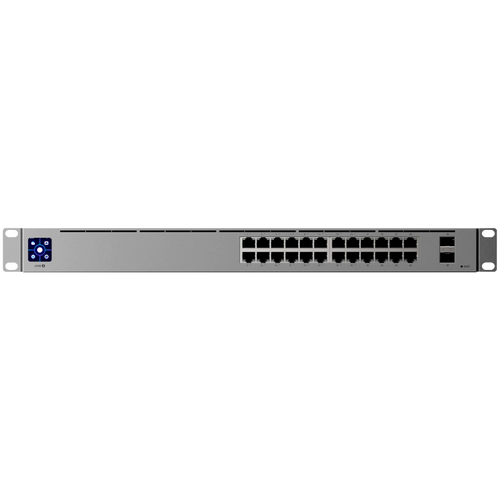 UBIQUITI UniFi Switch Pro Max, 24 port, Layer 3, (16) GbE PoE++, (8) 2.5 GbE PoE+, (2) 10G SFP+