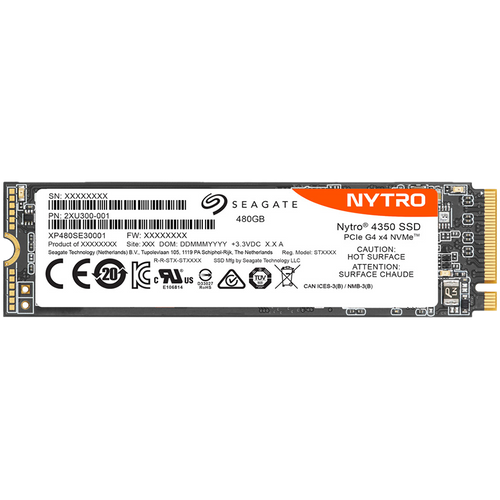 SSD Server Read Intensive SEAGATE Nytro 4350 480GB PCIe Gen4 x4 NVMe