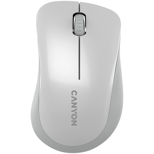 CANYON Mysz bezprzewodowa MW-11 Biało - Szara