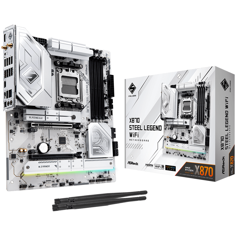 ASROCK X870 Steel Legend WIFI ATX AM5 DDR5