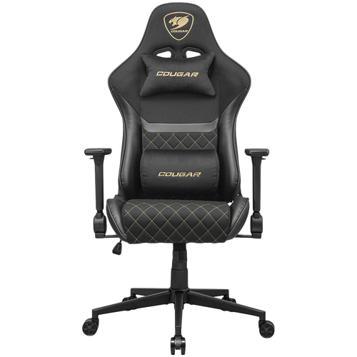 COUGAR Fotel Gamingowy Armor One V2 Gold F, Czarny