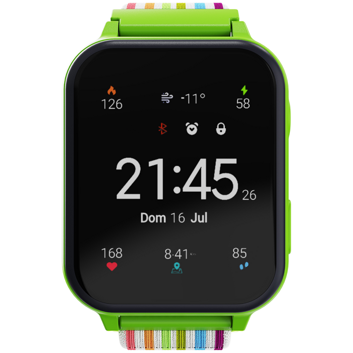 CANYON Smartwatch Alfie KW-37 MP3 Nauka i Zabawa Zielony