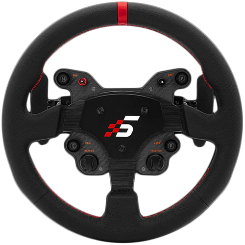 SIMAGIC Kierownica GT1 330mm R-typ, QR70, magnetyczne łopatki, skóra, S209