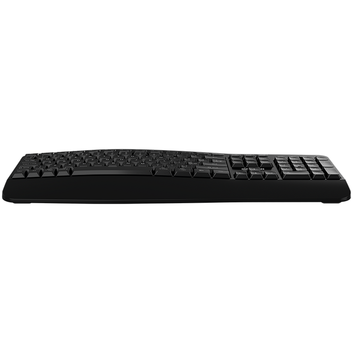 CANYON Klawiatura HKB-W6 Bezprzewodowa Ergonomia Czarna
