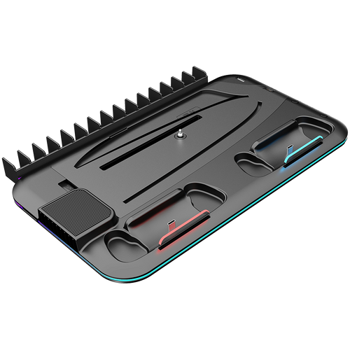 CANYON Podstawka chłodząca CS-51 RGB PS5 Slim/DE Ładowanie Czarna