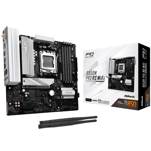 ASROCK B850M Pro RS WiFi mATX AM5 DDR5