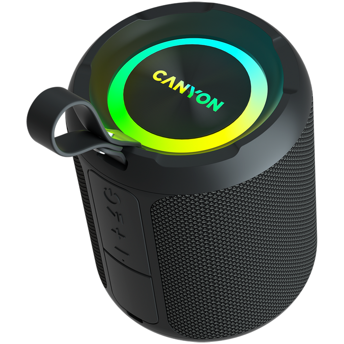 CANYON Głośnik Bluetooth OnMove 11 IPX6 TWS 20W EQ RGB Czarny