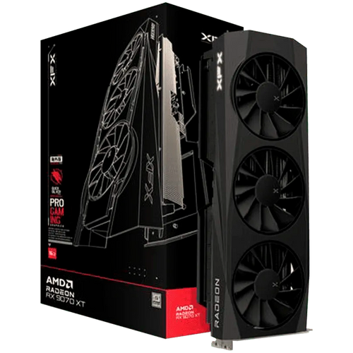 XFX Quicksilver AMD Radeon RX 9070XT 16GB GDDR6 256-bit HDMI 3xDP