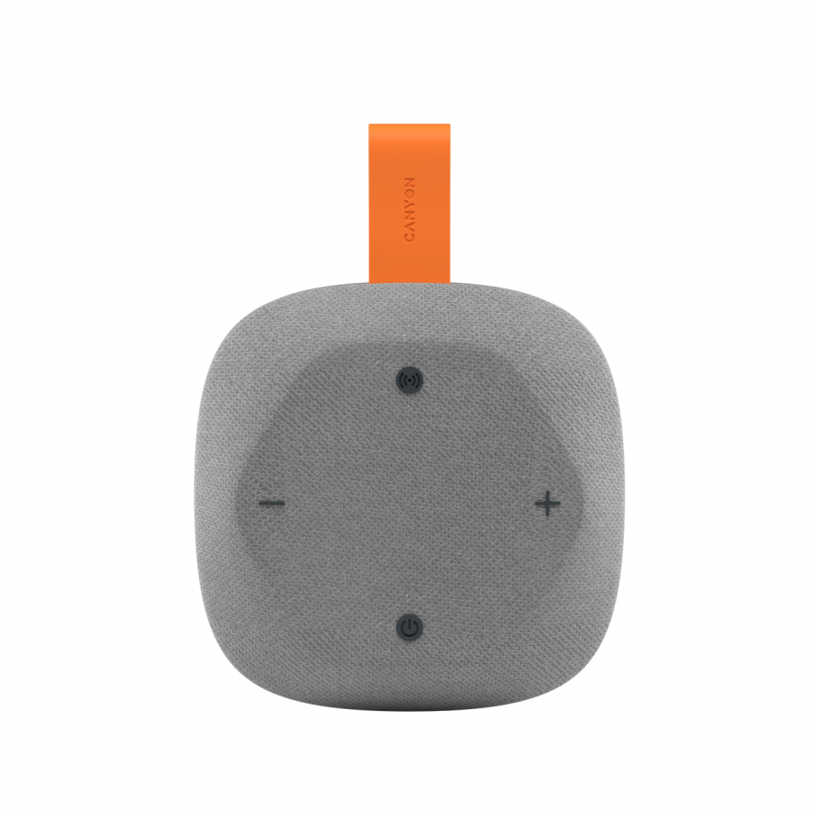 CANYON Głośnik Bluetooth HEXAGON 10 TWS 8W IPX5 Szaro-Pomar.