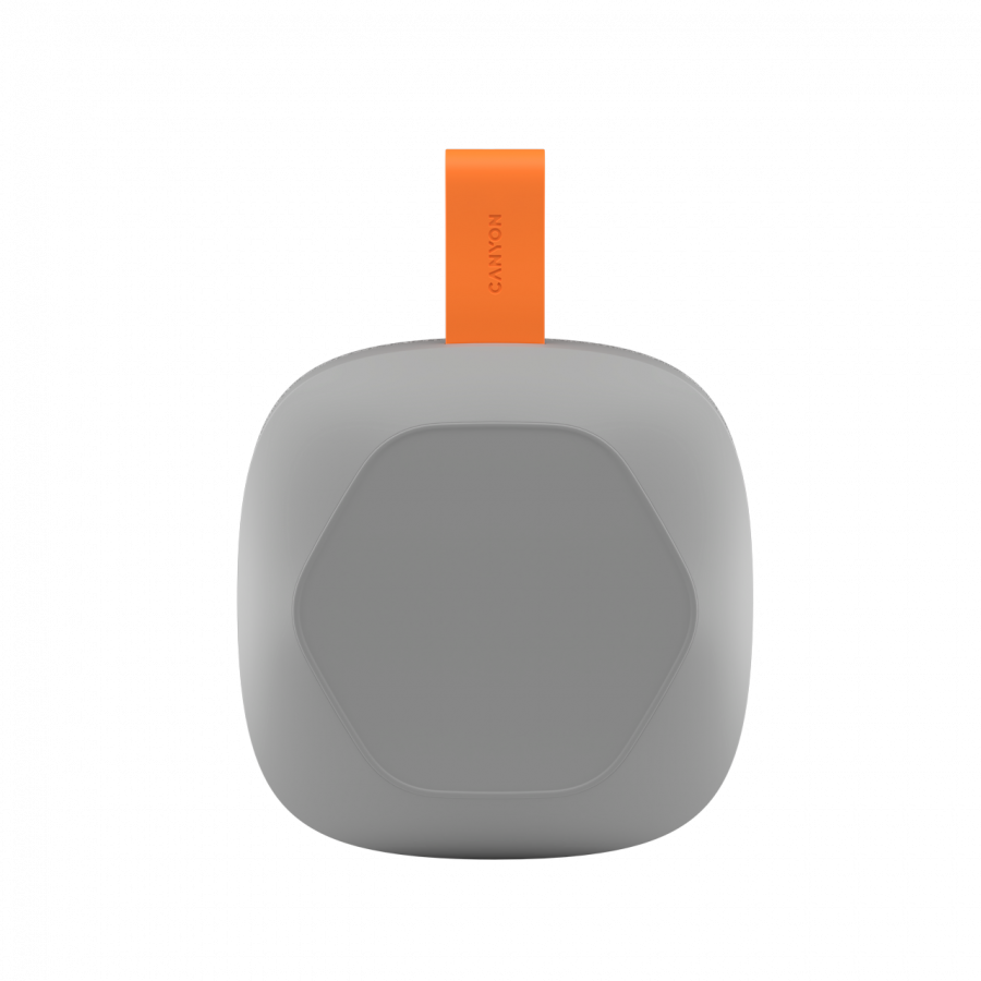 CANYON Głośnik Bluetooth HEXAGON 10 TWS 8W IPX5 Szaro-Pomar.