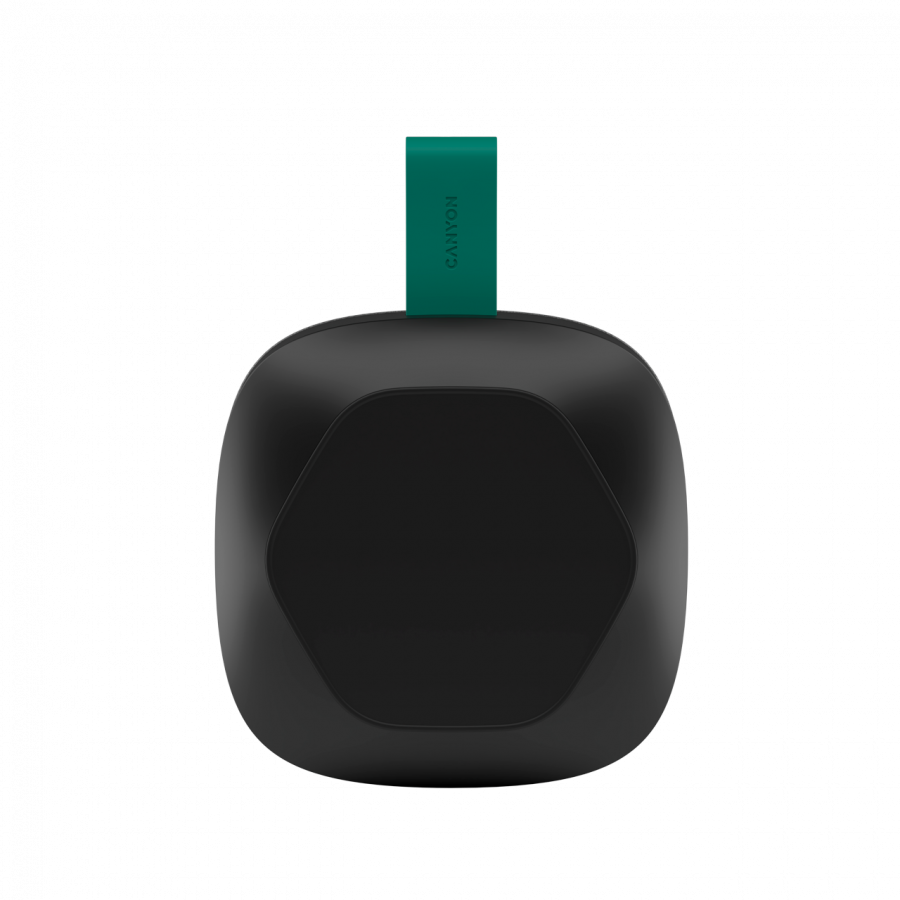 CANYON Głośnik Bluetooth HEXAGON 10 TWS 8W IPX5 Czarno - Zielony