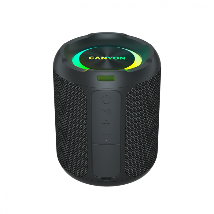 CANYON Głośnik Bluetooth OnMove 11 IPX6 TWS 20W EQ RGB Czarny