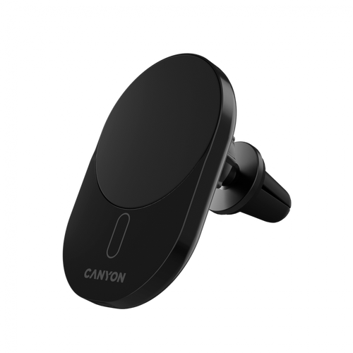 CANYON Ładowarka samoch. OnGrip 105 15W Qi2 Magnetyczna Czarna