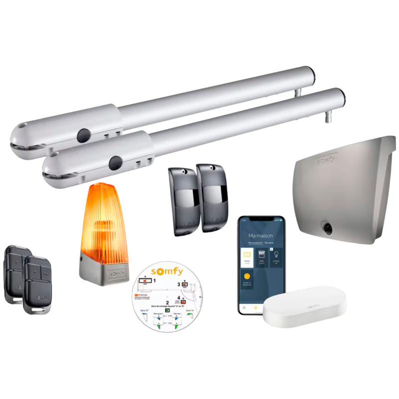 SOMFY Zestaw do bramy skrzydłowej SGS Essential Connect