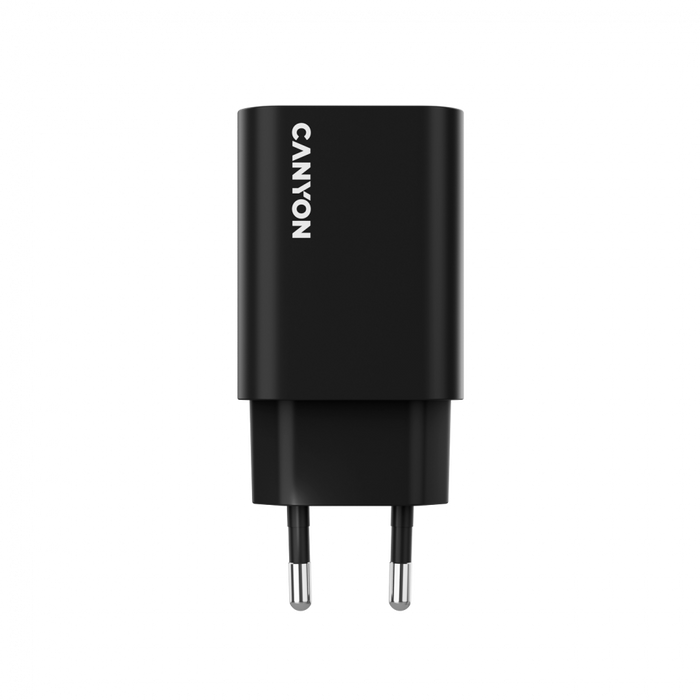 CANYON Ładowarka sieciowa OnCharge 30CL 30W 1xPD EU Czarna