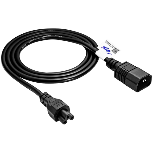 AKYGA Kabel zasilający koniczynka Akyga AK-NB-09A CCA 3x0.5mm² IEC C5 / IEC C14 1.5 m