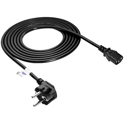 AKYGA Kabel zasilający Akyga AK-PC-06A CCA 3x0.75mm² CEE 7/7 / IEC C13 3 m