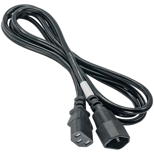 AKYGA Kabel zasilający Akyga AK-PC-03A przedłużacz CCA IEC C13 / C14 1.8 m
