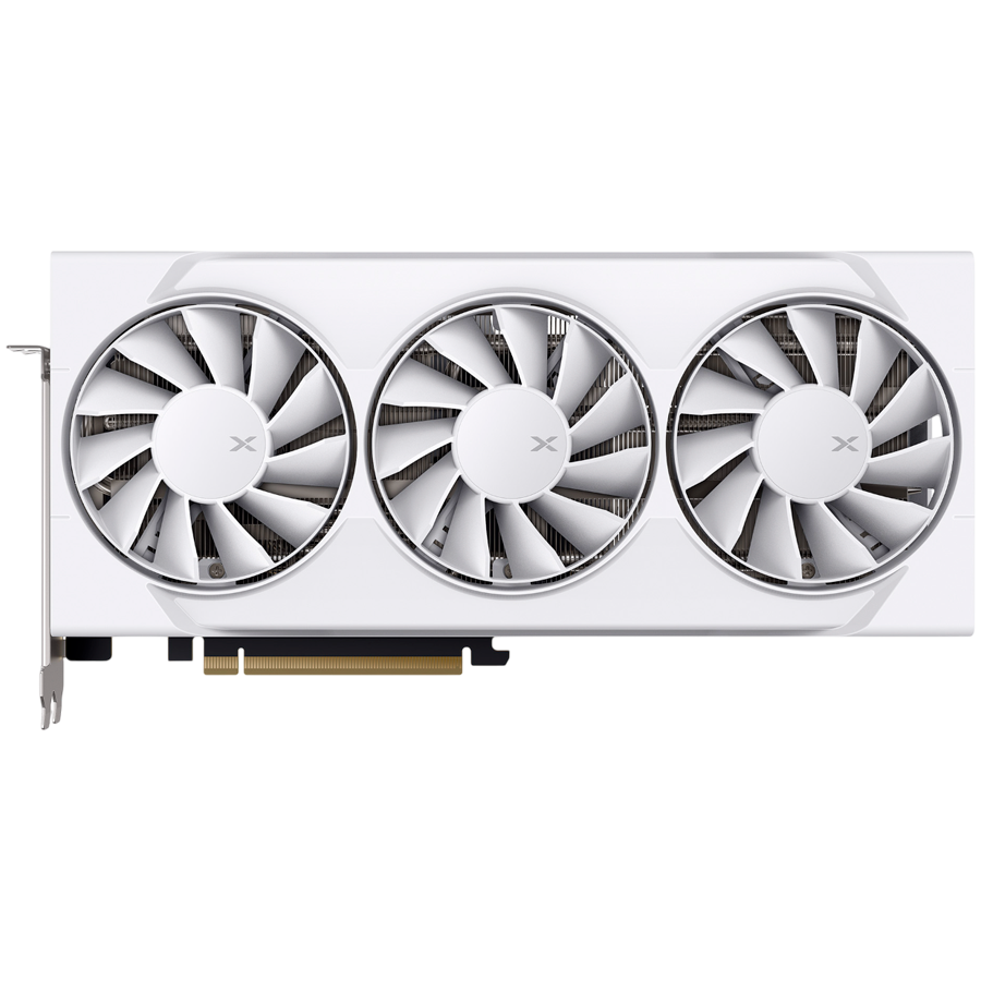XFX Swift AMD Radeon RX 9060 XT OC White Triple Fan 16GB GDDR6 128-bit