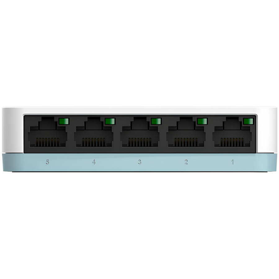 D-LINK Switch 5 x 1000/100/10Mbps, Pulpit, Auto-Negotiation
