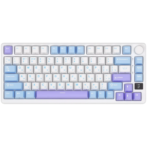 ROYAL KLUDGE RK-M75 Taro Milk Gaming Keyboard Brown switch